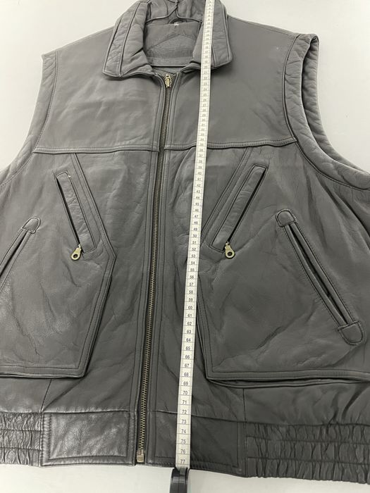 Vesta moto din piele Prince XXL