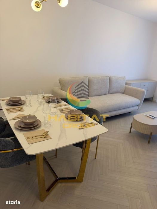 Apartament modern cu 2 camere de închiriat – Vienna Parkside | 750 €/l