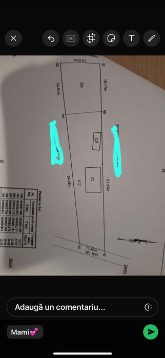 Vând teren cu casa bătrânească