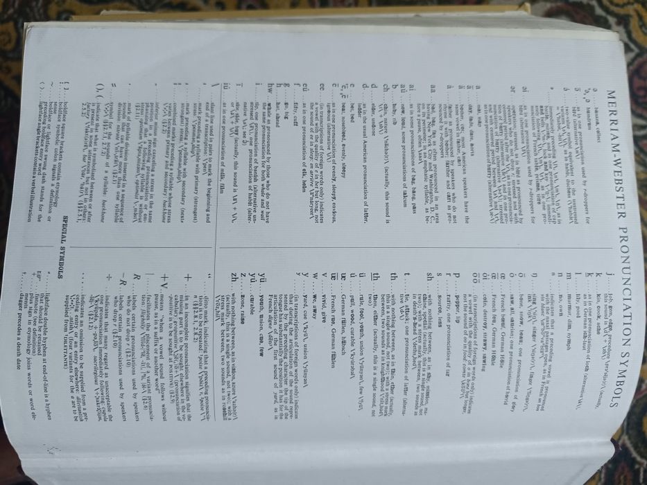 Webster's Third New Internat Dictionary