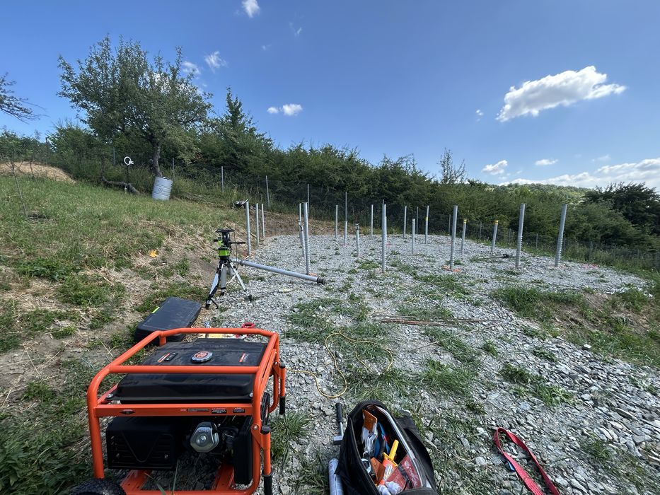 Șuruburi fundație/piloni cabane,case modulare,containere montaj rapid