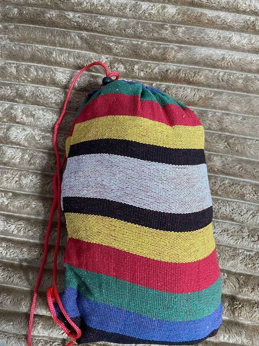 Hamac Dublu ANYOO 270x150cm – Rezistă 200kg, Curele + Carabine [Nou]