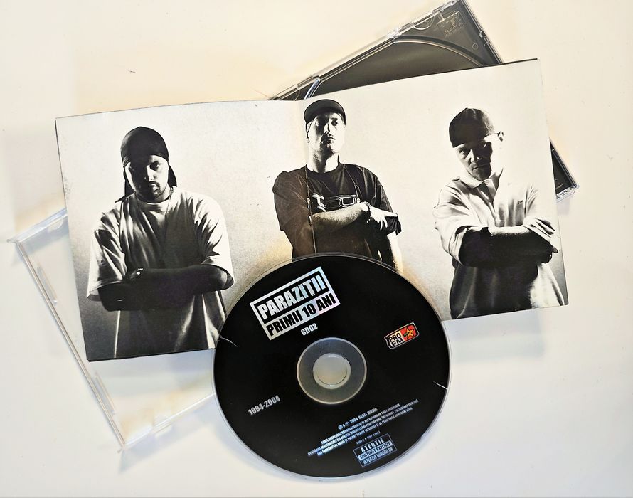 Parazitii - Primii 10 ani CD02 NECENZURAT // CD audio Hip-Hop/Rap