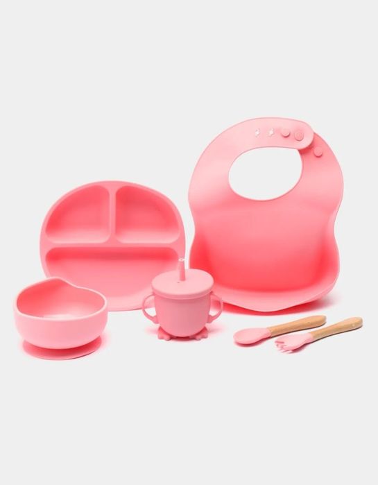 Наборы детской силиконовой посуды, Bolalar uchun idishlar to'plami