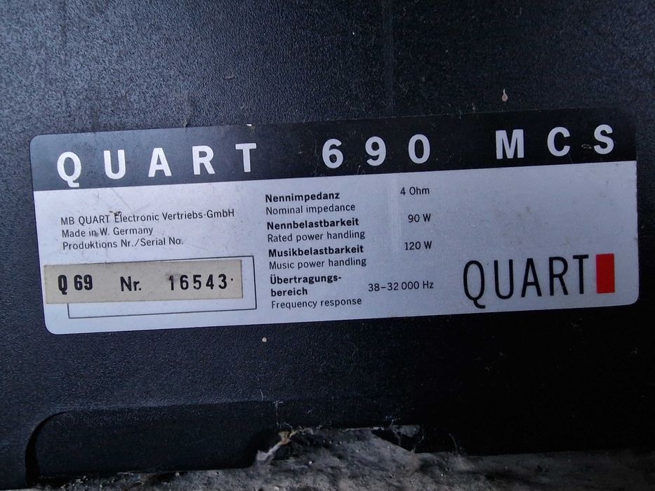 Тонколони MB QUART 690 MCS