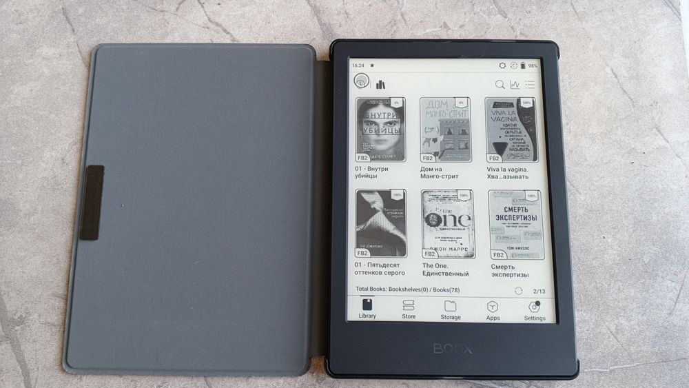 Электронная книга BOOX+чехол