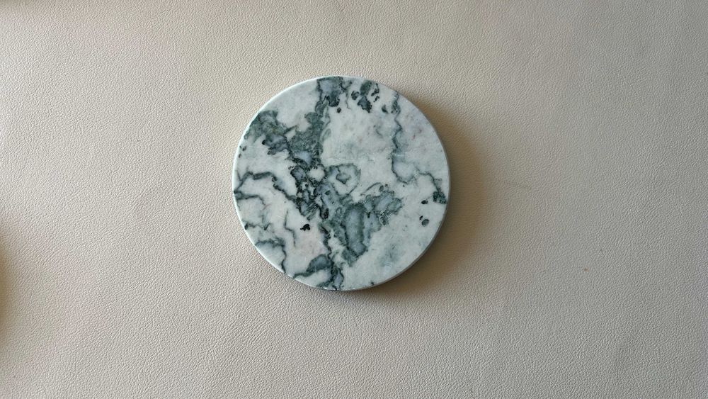 Set 4 Suporturi pentru pahare din marmura