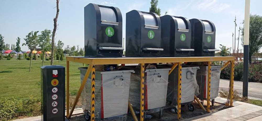 Подземные мусорные системы с подъемной платформой