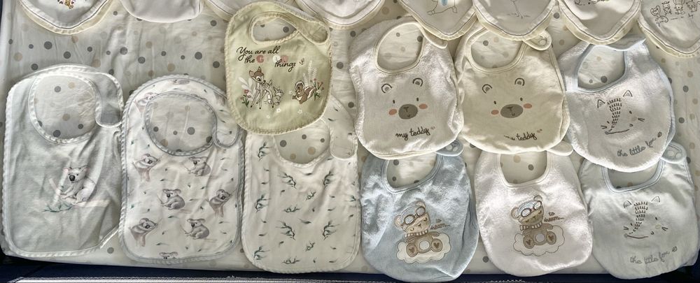 Лот бебешки лигавници, H&M, Kikka Boo