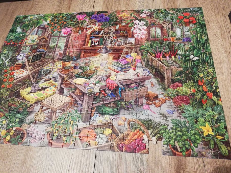 пъзел Ravensburger - Puzzle EXIT: Оранжерия, 368 части