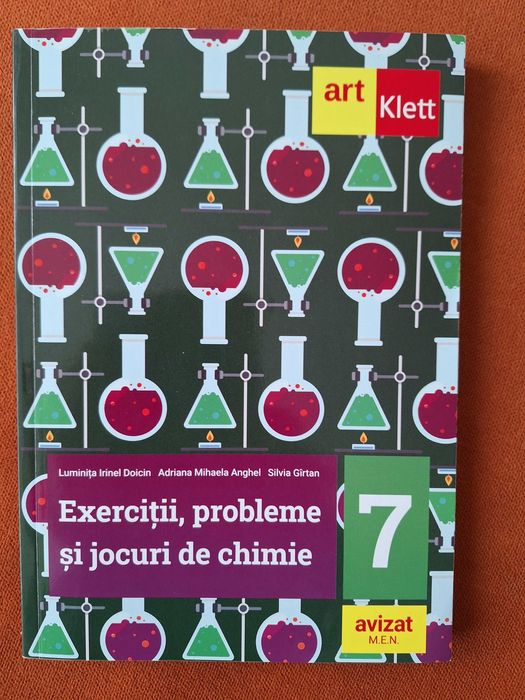 Exercitii, probleme si jocuri de chimie - Clasa a VII-a