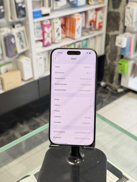 Apple iPhone 16 Pro 128GB Black