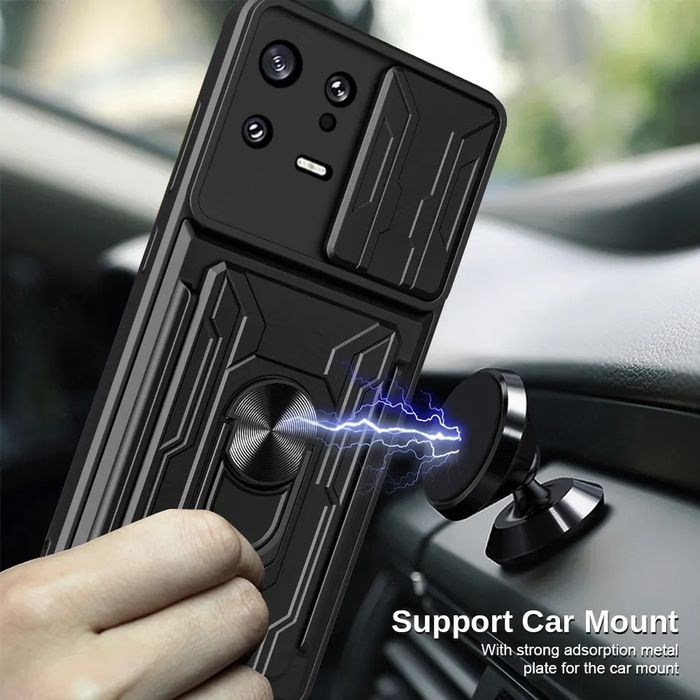 Xiaomi 13T / 13 Lite / 13 Pro / RING CARD SLOT Удароустойчив кейс