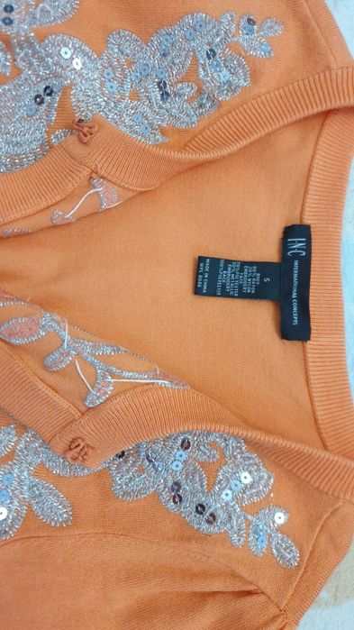 Vand cardigan portocaliu xs-s