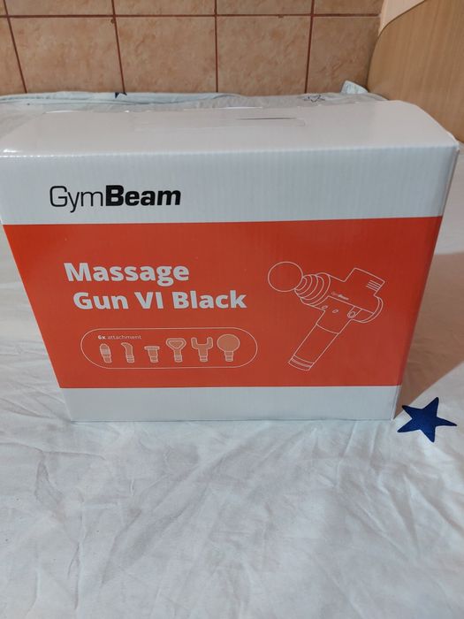 Pistol de Masaj VI BLACK   GymBeam