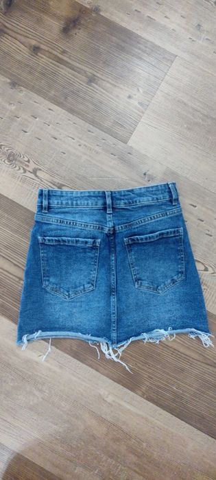 Fusta scurta denim masura 34