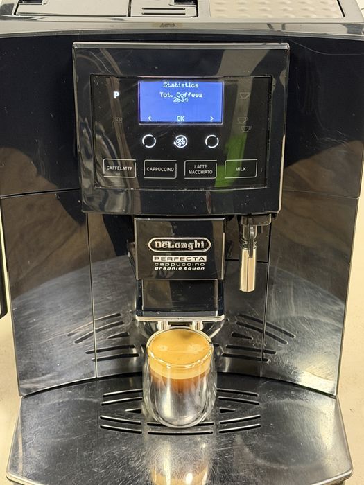 Кафемашина кафе автомат delonghi perfecta touch с гаранция