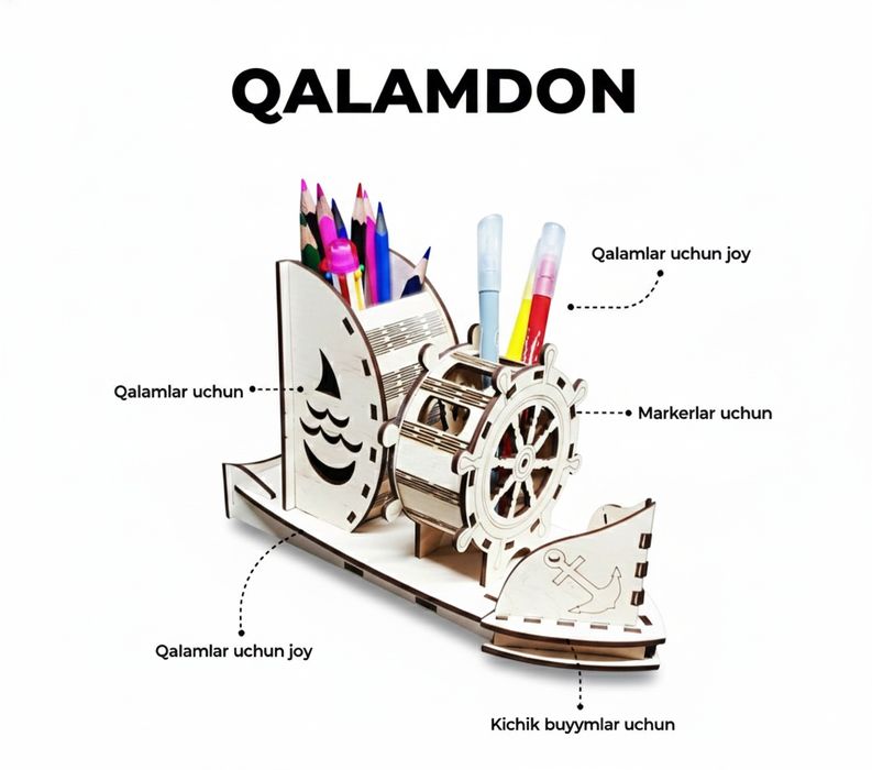 Bloknot qalamdon ism familiya yozib beramiz