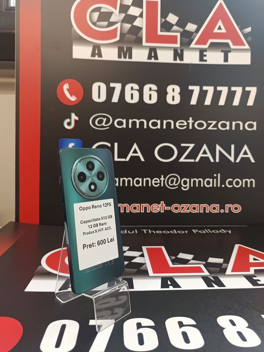 Amanet ozana vinde Oppo reno 12fs