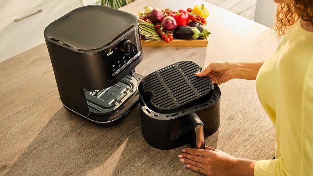 Фритюрник с горещ въздух Braun MultiFry 5 HF5073, 3в1 Air fryer, грил и фурна