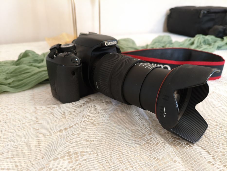 Фотоаппарат Canon 600d, 18-200mm