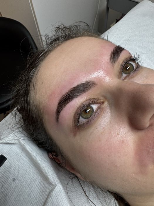 Extensii gene fir cu fir, stilizare sprancene, laminare gene&sprancene