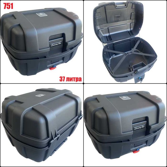 Топ Каса Куфар за Мотор Top Box Странични куфари Стойка за куфари