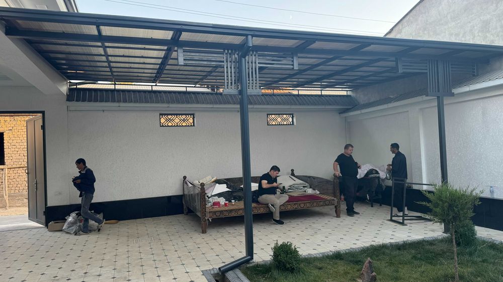 Решётка перила навес огрождения ковка лексан дарвоза клетки казирок
