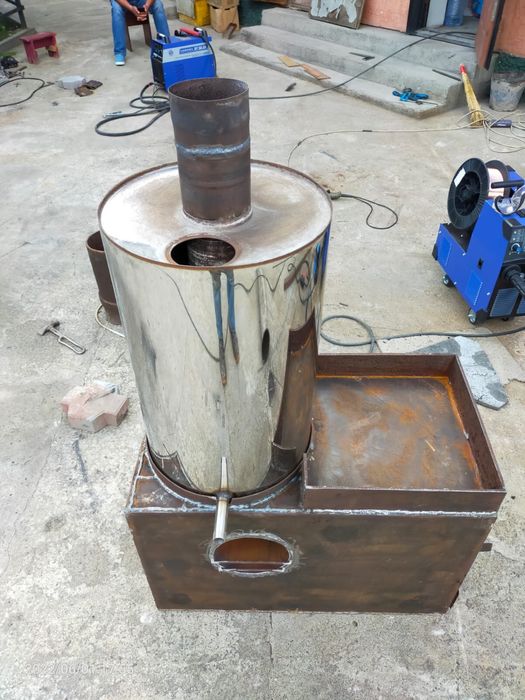 Квадратный банный котел