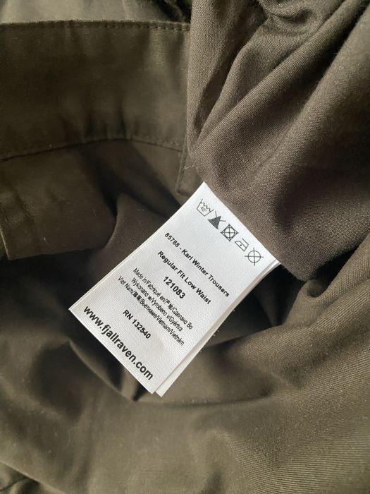 Fjallraven Karl Winter -pantaloni G-1000,stare impecabila, barbati, 50