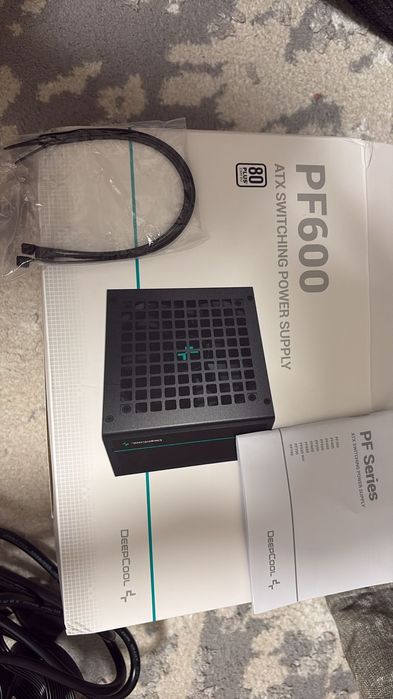 Новый блок питания- Deepcool PF600 80 Plus