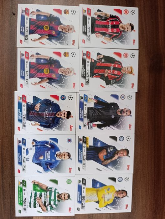 Match attax карти за продажба или размяна