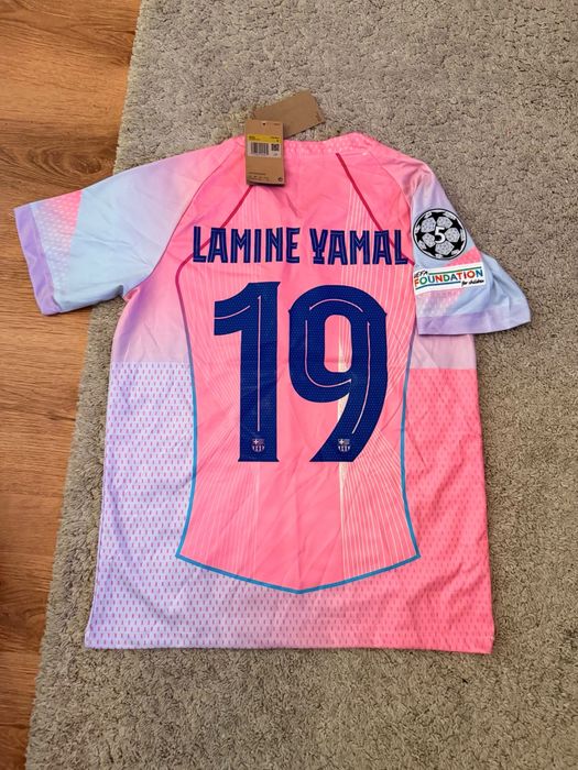 tricou Barcelona Lamine Yamal
