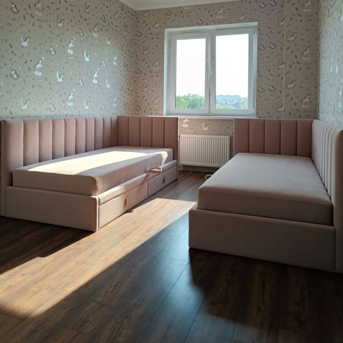 Детская мягкая кровать