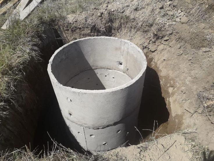 Септик траншей туалет