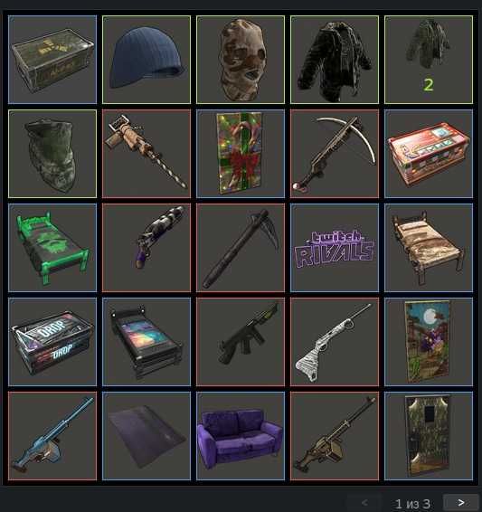 Аккаунт Steam Rust со скинами, без банов