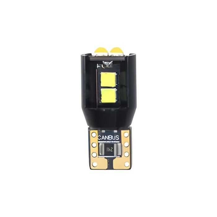 LED крушки Automat, Диодни, T10, 12V, 6 SMD, 6000К, К-т 2бр