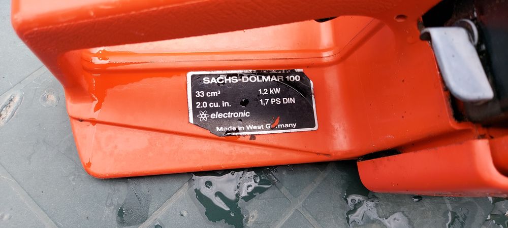 моторен трион sach dolmar 100  (Бензинова резачка)