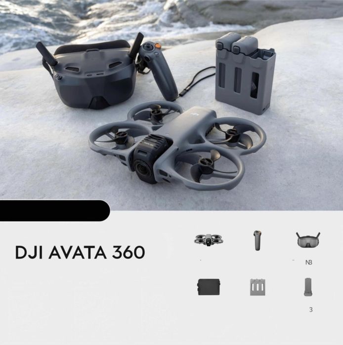 Дрон DJI Avata 360 Fly More Combo