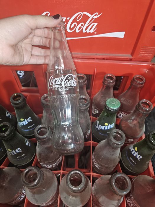 Butilka kola, fanta, sprite. Tara