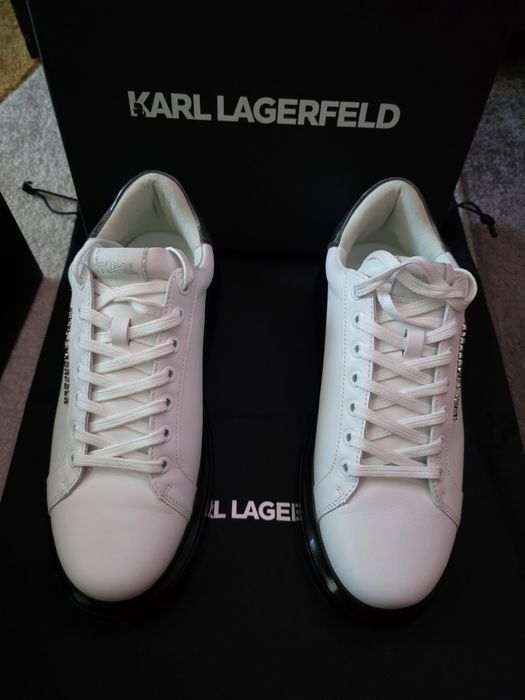 Кожени обувки Karl Lagerfeld