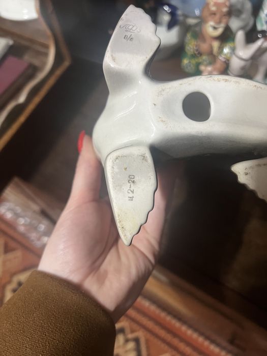 Фарфоровая статуэтка тюлень