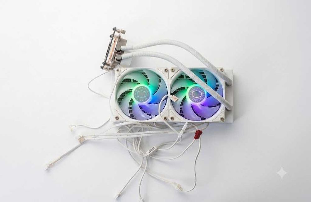 Система жидкостного охлаждения (СЖО) Cooler Master (2 секции, Intel)
