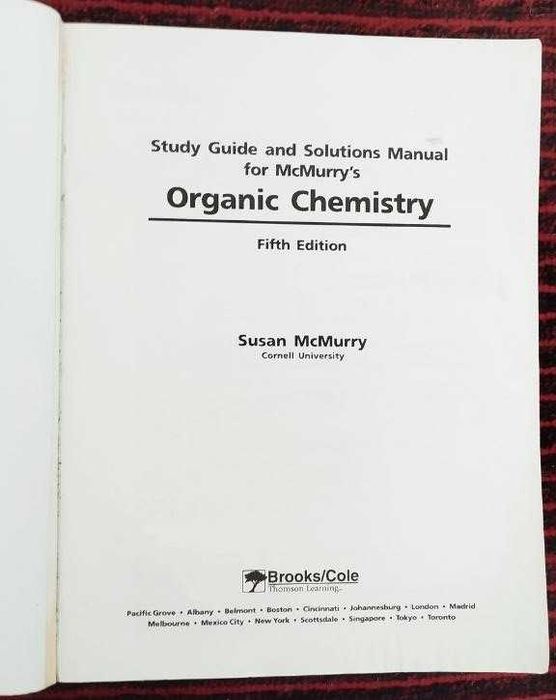 Продам книгу Organic Chemistry