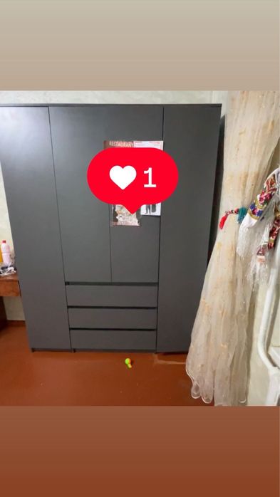 Шифонер шкаф таза қолданылған