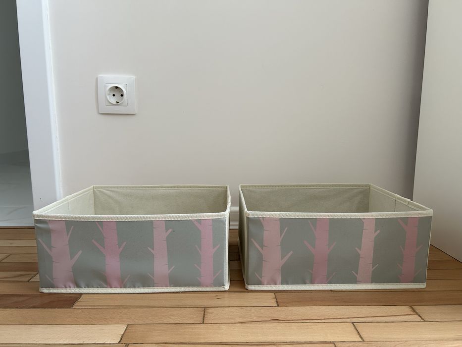 Шкаф за съхранение на играчки U-grow Pink Forest