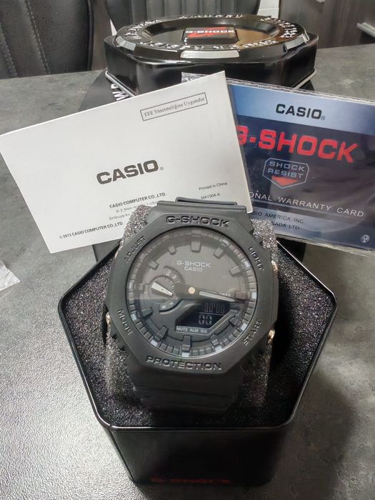 Casio G-Shock GA-2100 Stealth Black