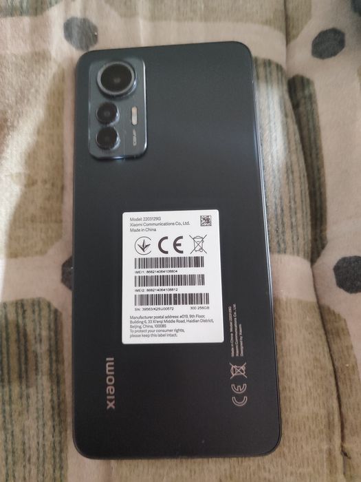 XIOMI 12 LITE,. Kafolati bilan