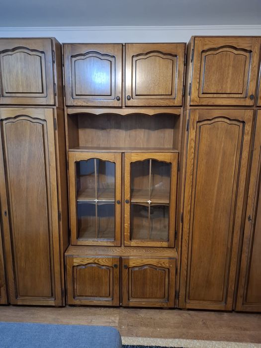 Mobila + Comoda Dormitor Lemn Masiv