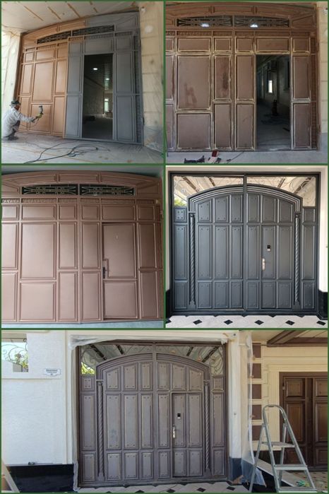 Ремонт  ворот  сварочные работы покраска